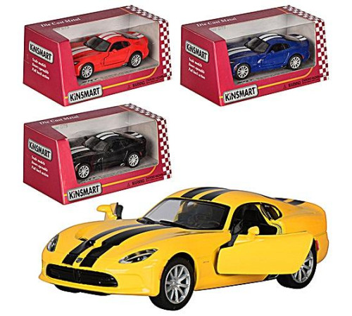 Машина метал. Dodge Viper GT (KT5363WF)